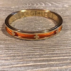 Holst + Lee Signature Bangle | Gold/Orange